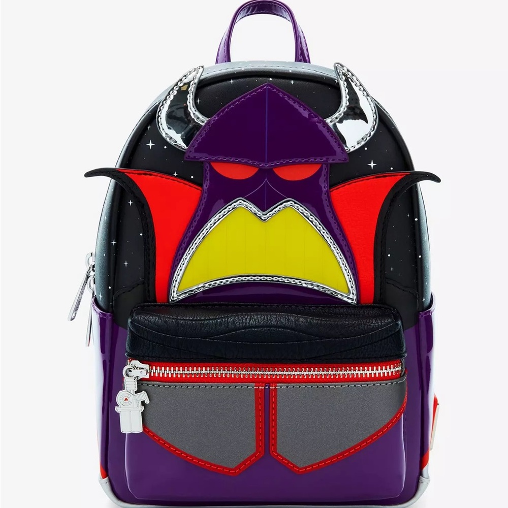 Loungefly Disney Pixar Toy Story Emperor Zurg Glow-in-the-Dark Mini Backpack